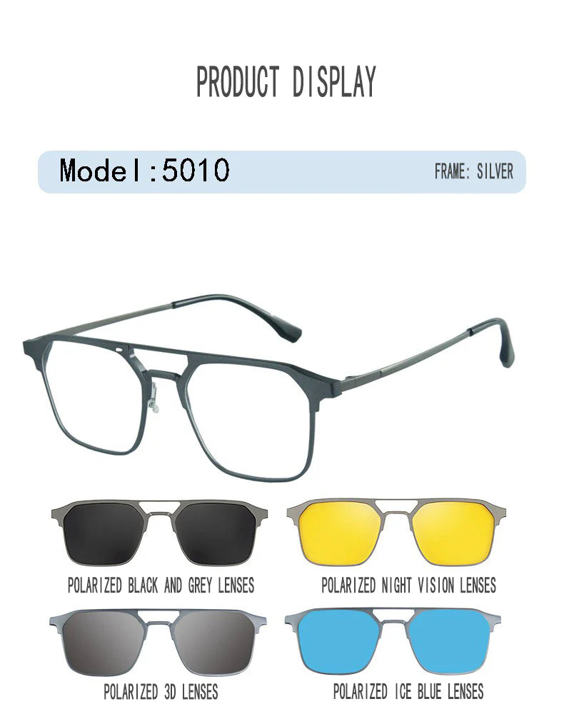 🔥HOT SALE 50% OFF🔥5 IN 1 Magnetic Glasses✨