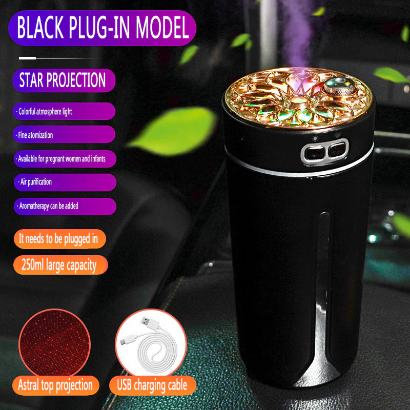 🔥HOT SALE 50% OFF🔥Car Humidifier + Star Projection 2-In-1✨