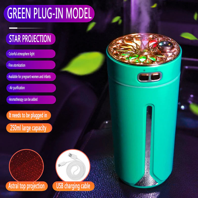 🔥HOT SALE 50% OFF🔥Car Humidifier + Star Projection 2-In-1✨