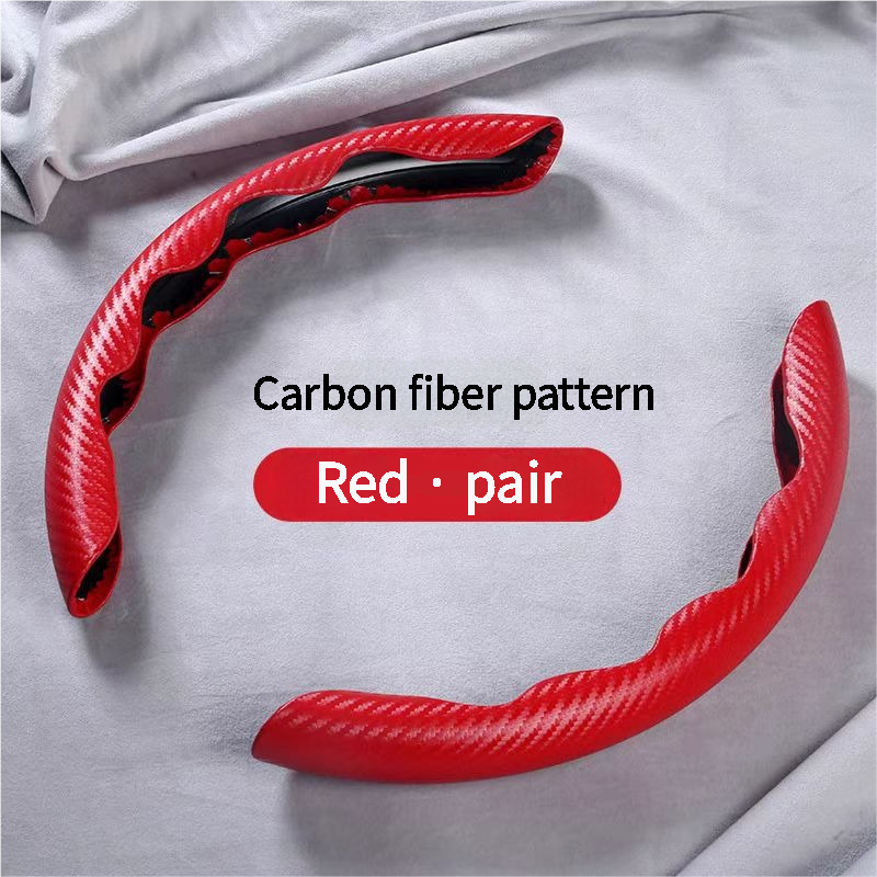 🔥Global Hot Sale🔥Carbon fiber steering wheel sleeve✨