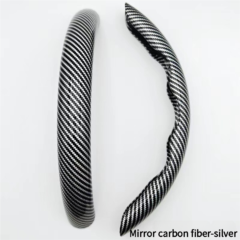 🔥Global Hot Sale🔥Carbon fiber steering wheel sleeve✨