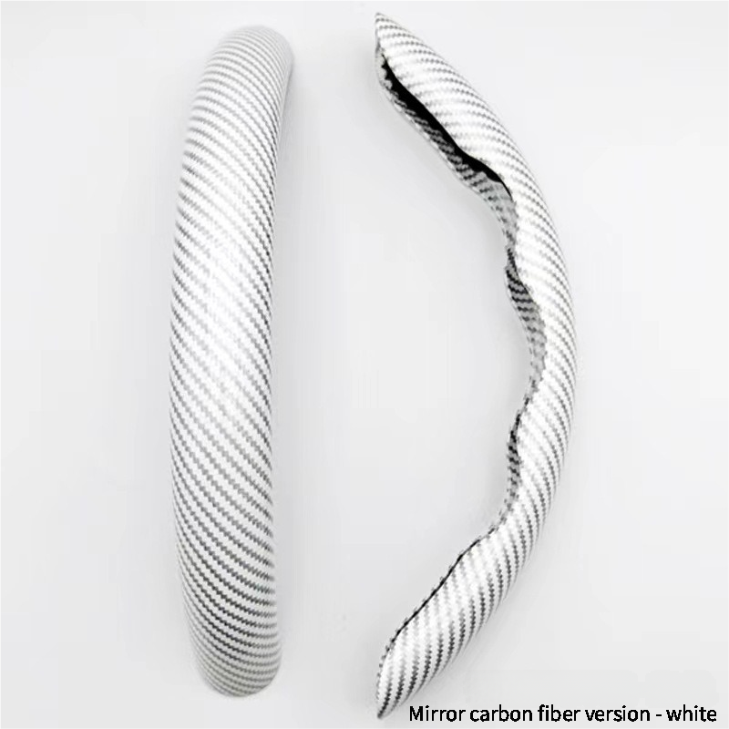 🔥Global Hot Sale🔥Carbon fiber steering wheel sleeve✨