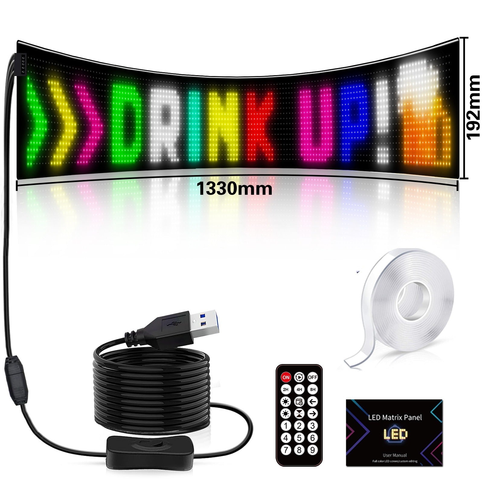 🔥HOT SALE 50% OFF🔥Car LED Flexible Screen/Demon Eye✨