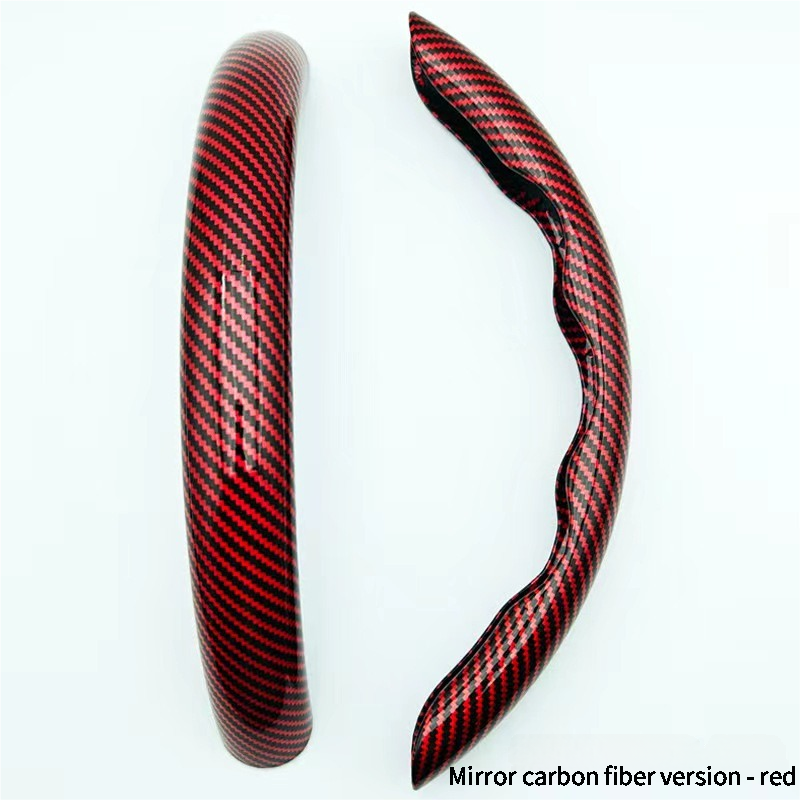 🔥Global Hot Sale🔥Carbon fiber steering wheel sleeve✨
