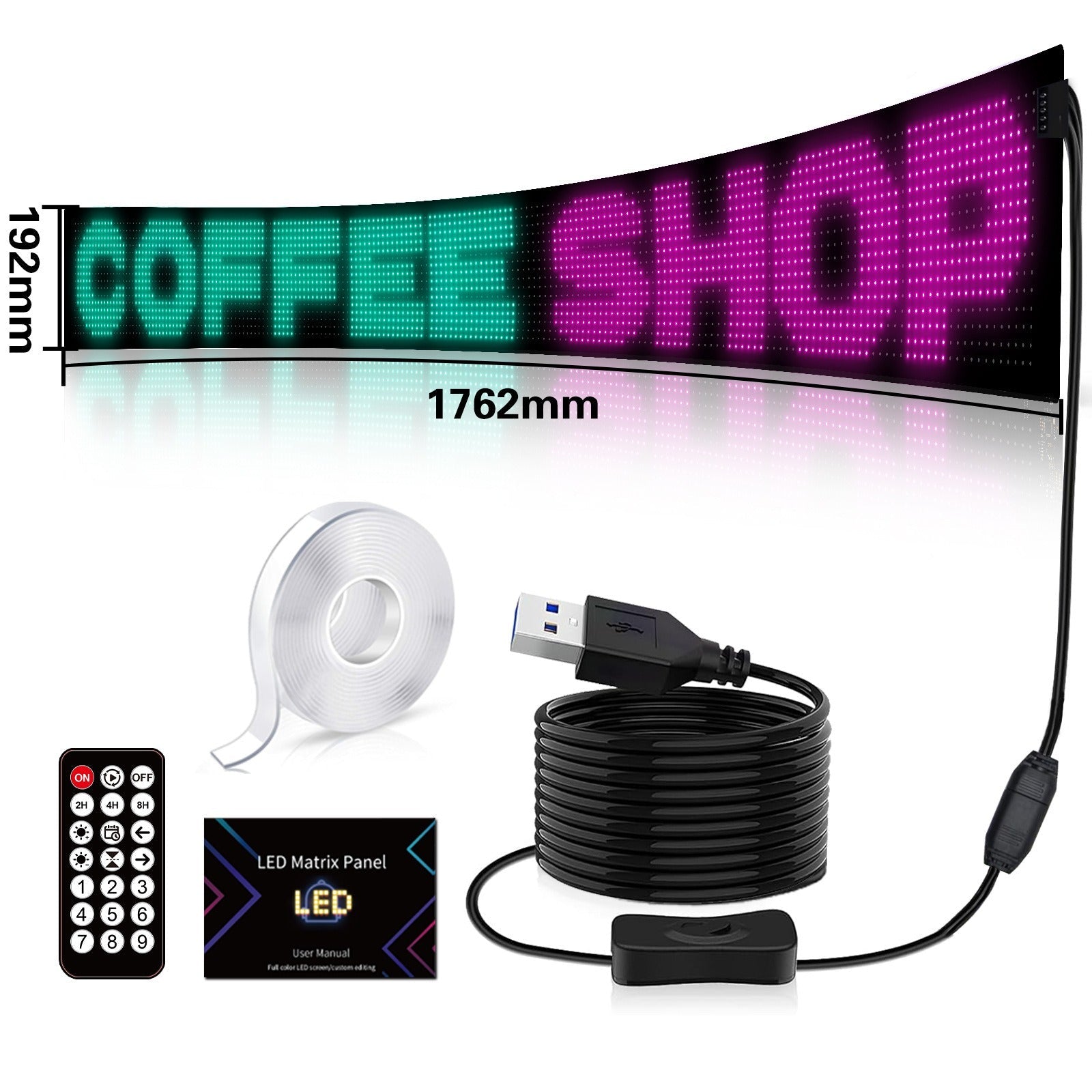 🔥HOT SALE 50% OFF🔥Car LED Flexible Screen/Demon Eye✨