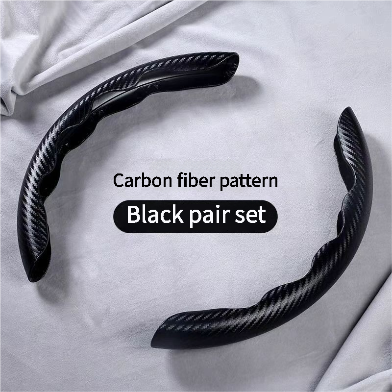 🔥Global Hot Sale🔥Carbon fiber steering wheel sleeve✨