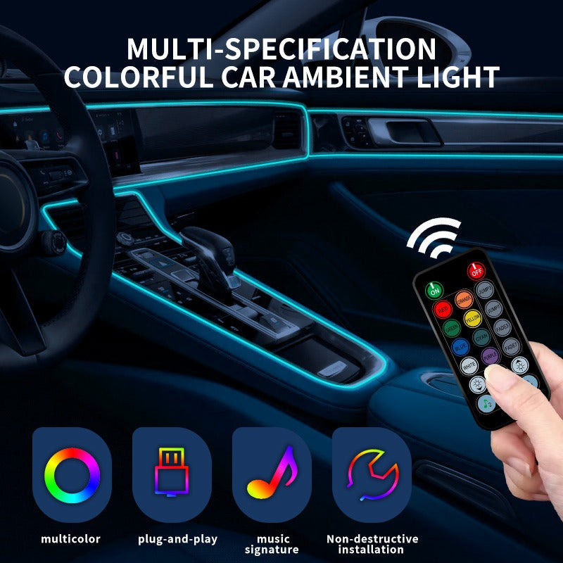 🔥HOT SALE 50% OFF🔥Car Fiber Optic Ambient Light✨