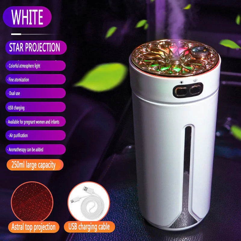 🔥HOT SALE 50% OFF🔥Car Humidifier + Star Projection 2-In-1✨