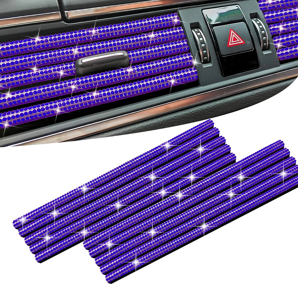 🔥HOT SALE 50% OFF🔥Air outlet diamond strip✨10PCS✨