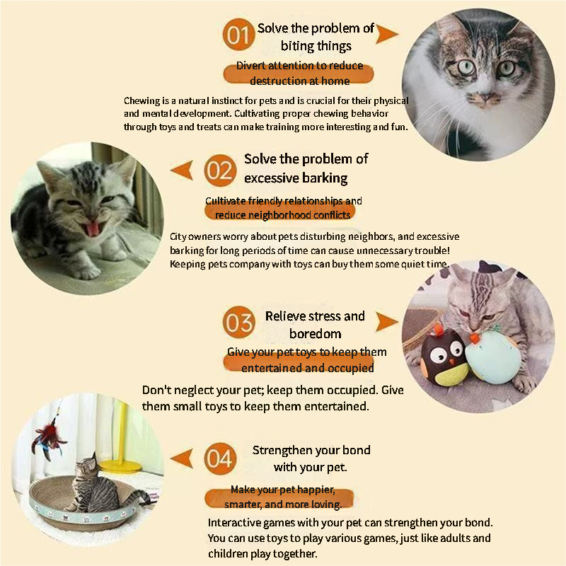 🔥Global Hot Sale🔥Mouse sound cat toy✨