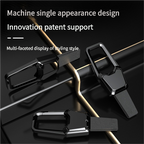 🔥Global Hot Sale🔥Car Laser Alloy Keychain✨4PCS✨