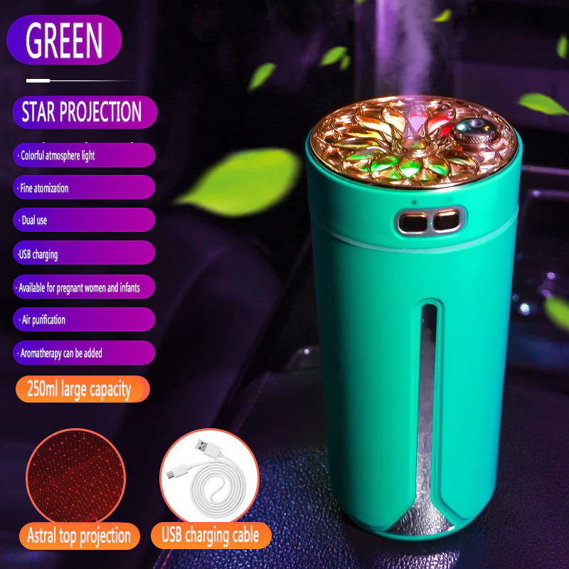 🔥HOT SALE 50% OFF🔥Car Humidifier + Star Projection 2-In-1✨