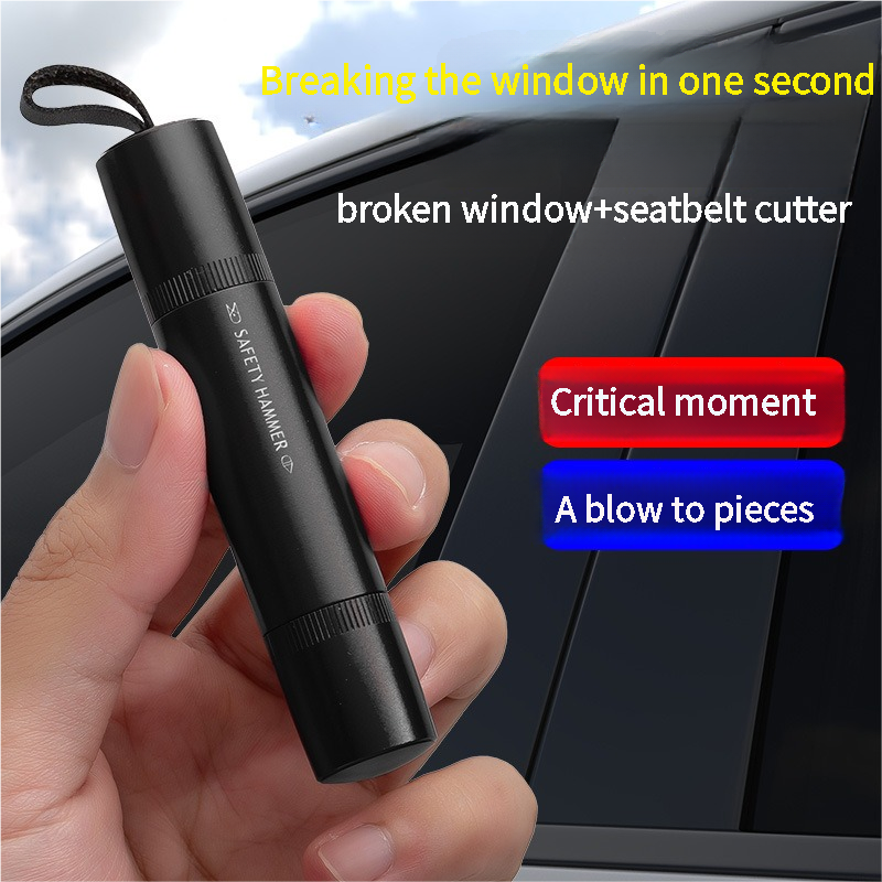 🔥Global Hot Sale🔥Vehicle-mounted multi-functional safety hammer✨