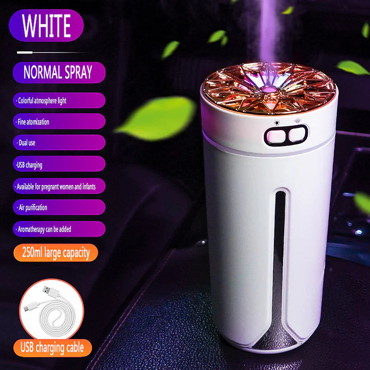🔥HOT SALE 50% OFF🔥Car Humidifier + Star Projection 2-In-1✨