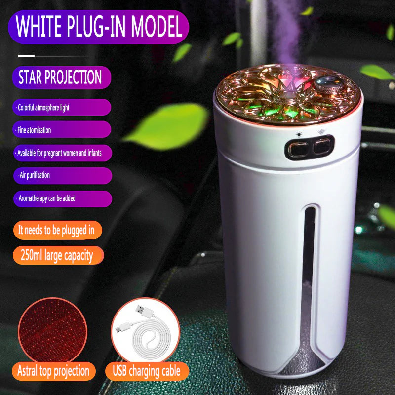 🔥HOT SALE 50% OFF🔥Car Humidifier + Star Projection 2-In-1✨