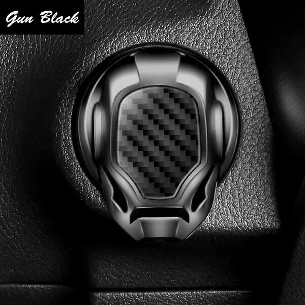 🔥Global Hot Sale🔥Zinc alloy one-key start button protective cover(2PCS)✨