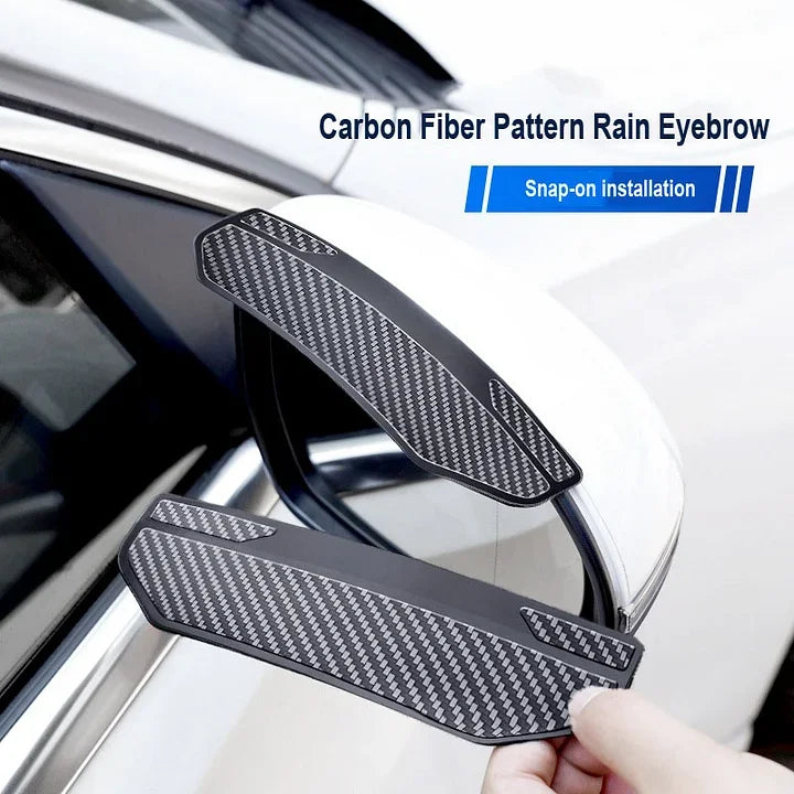 🔥Global Hot Sale🔥Rearview mirror rain eyebrow snap-on rain shield✨