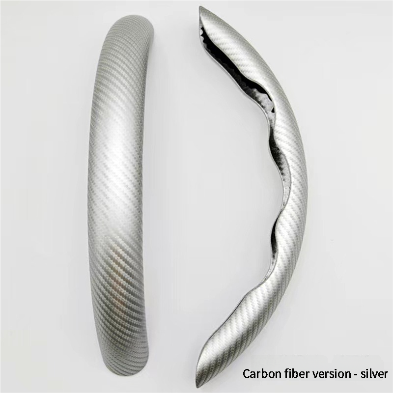 🔥Global Hot Sale🔥Carbon fiber steering wheel sleeve✨