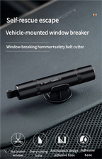 🔥Global Hot Sale🔥Vehicle-mounted multi-functional safety hammer✨