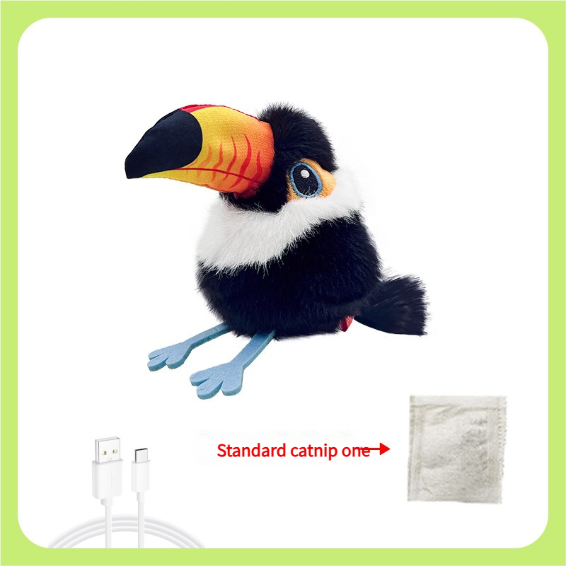 🔥Global Hot Sale🔥Pet toys, electric bird✨