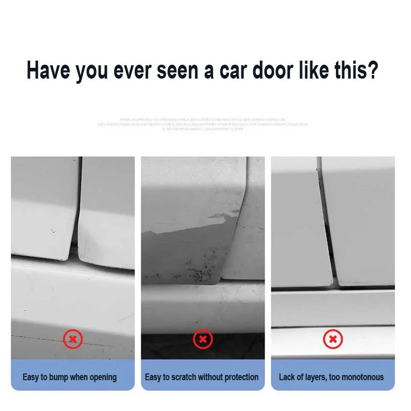 🔥Global Hot Sale🔥Thickened Car Door Anti-scratch Protection Sticker✨