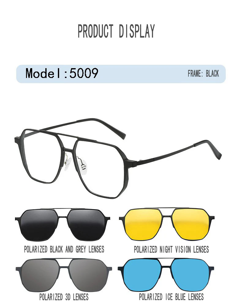 🔥HOT SALE 50% OFF🔥5 IN 1 Magnetic Glasses✨