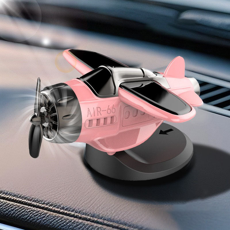 🔥HOT SALE 50% OFF🔥Car Solar Airplane Ornaments✨