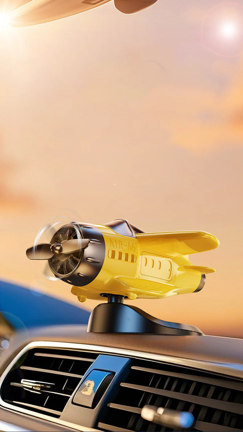 🔥HOT SALE 50% OFF🔥Car Solar Airplane Ornaments✨