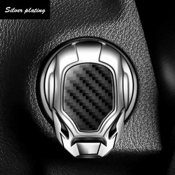 🔥Global Hot Sale🔥Zinc alloy one-key start button protective cover(2PCS)✨