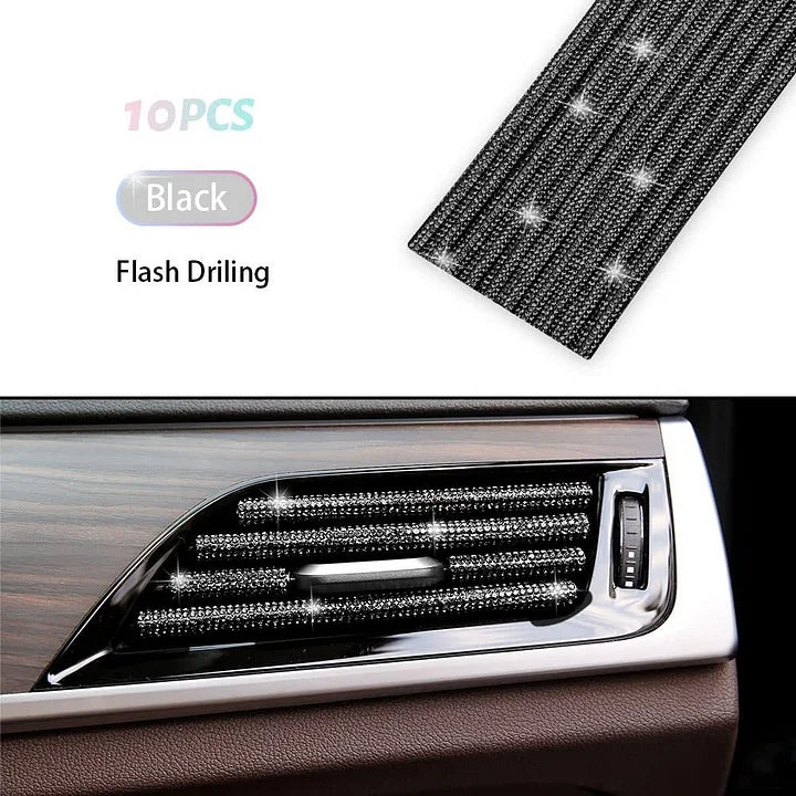 🔥HOT SALE 50% OFF🔥Air outlet diamond strip✨10PCS✨