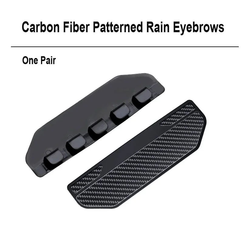 🔥Global Hot Sale🔥Rearview mirror rain eyebrow snap-on rain shield✨